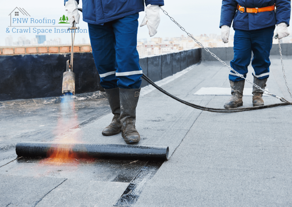 flat roof repair Everett WA