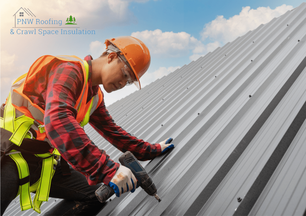 Metal Roof Repair Everett WA