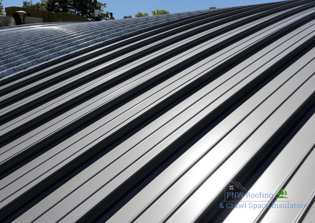 standing seam metal roof Everett WA