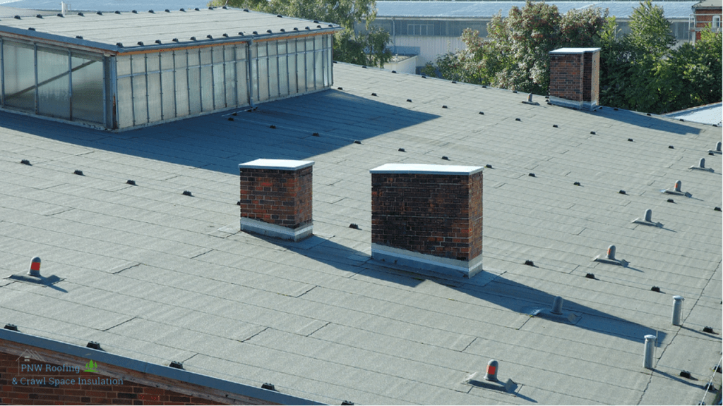 flat roof maintenance in Bellevue