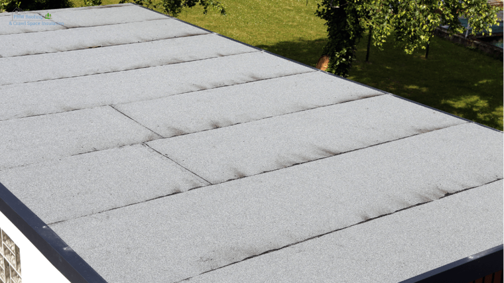 flat roof installation in Everett