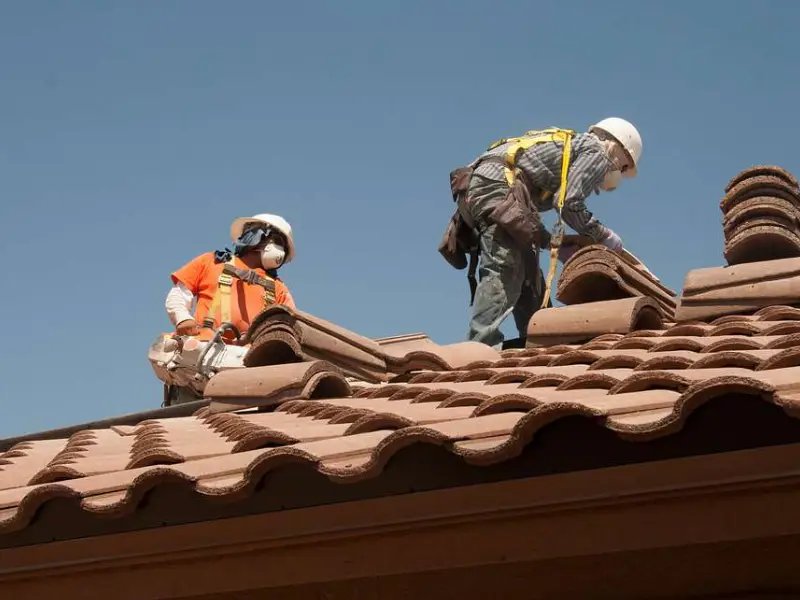 Residential tile roofing services